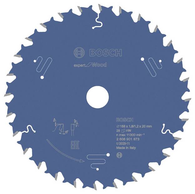 Bosch Accessories 2608901873 2608901873 Körfűrészlap Fogak száma (collonként): 28 1 db