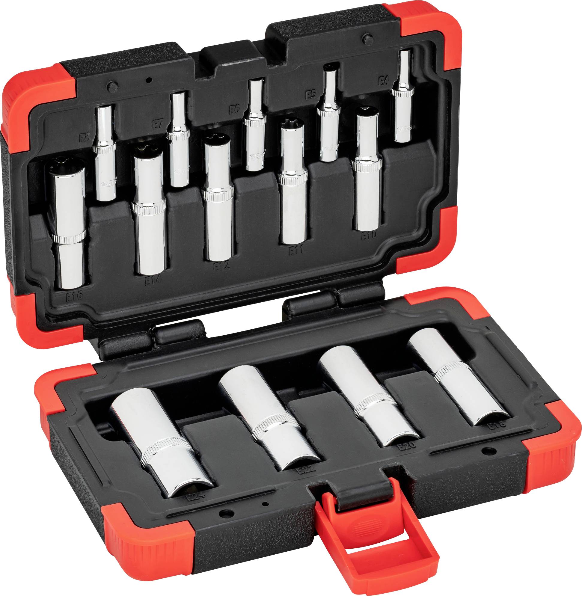 Vigor Dugókulcs készlet 1/4 (6,3 mm) V7014