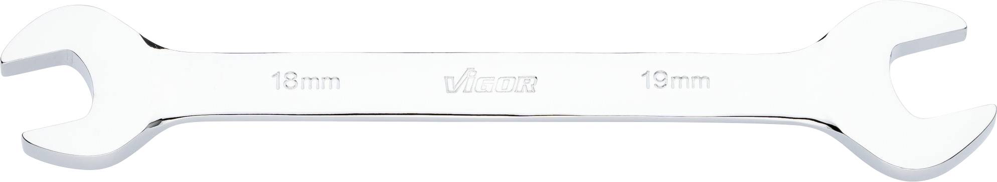Vigor V7730-18X19 Kettős csavarkulcs Kulcsszélesség (metrikus) 18 - 19 mm