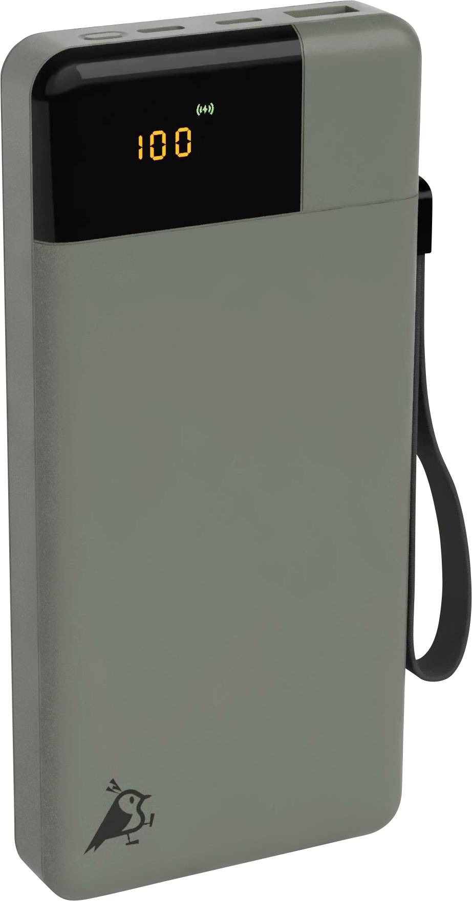 Aqiila B20+M Powerbank 20000 mAh LiPo USB-A, USB-C® Mohazöld