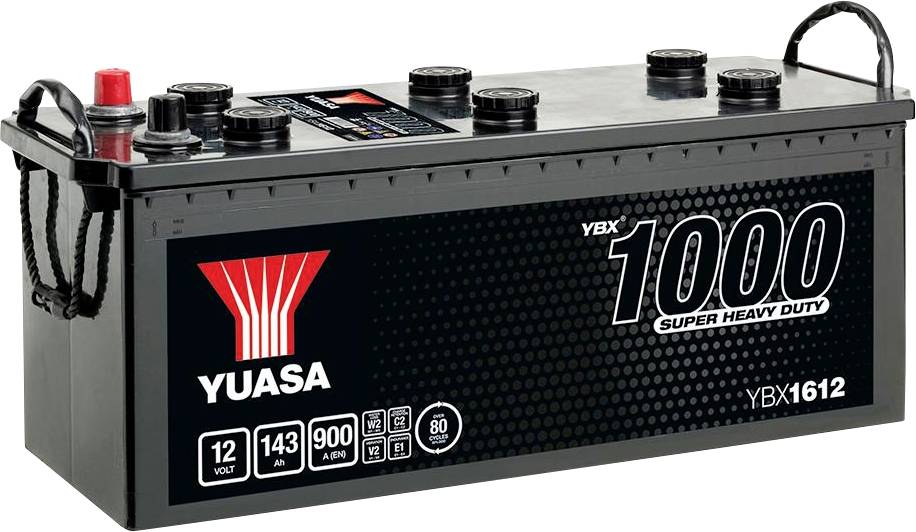 Yuasa Super Heavy Duty Autó akku 12 V 143 Ah Pólustípus: T1