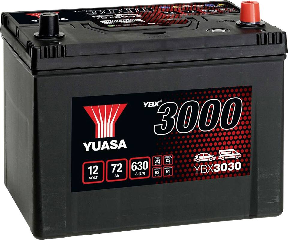 Yuasa SMF Autó akku 12 V 72 Ah Pólustípus: T1
