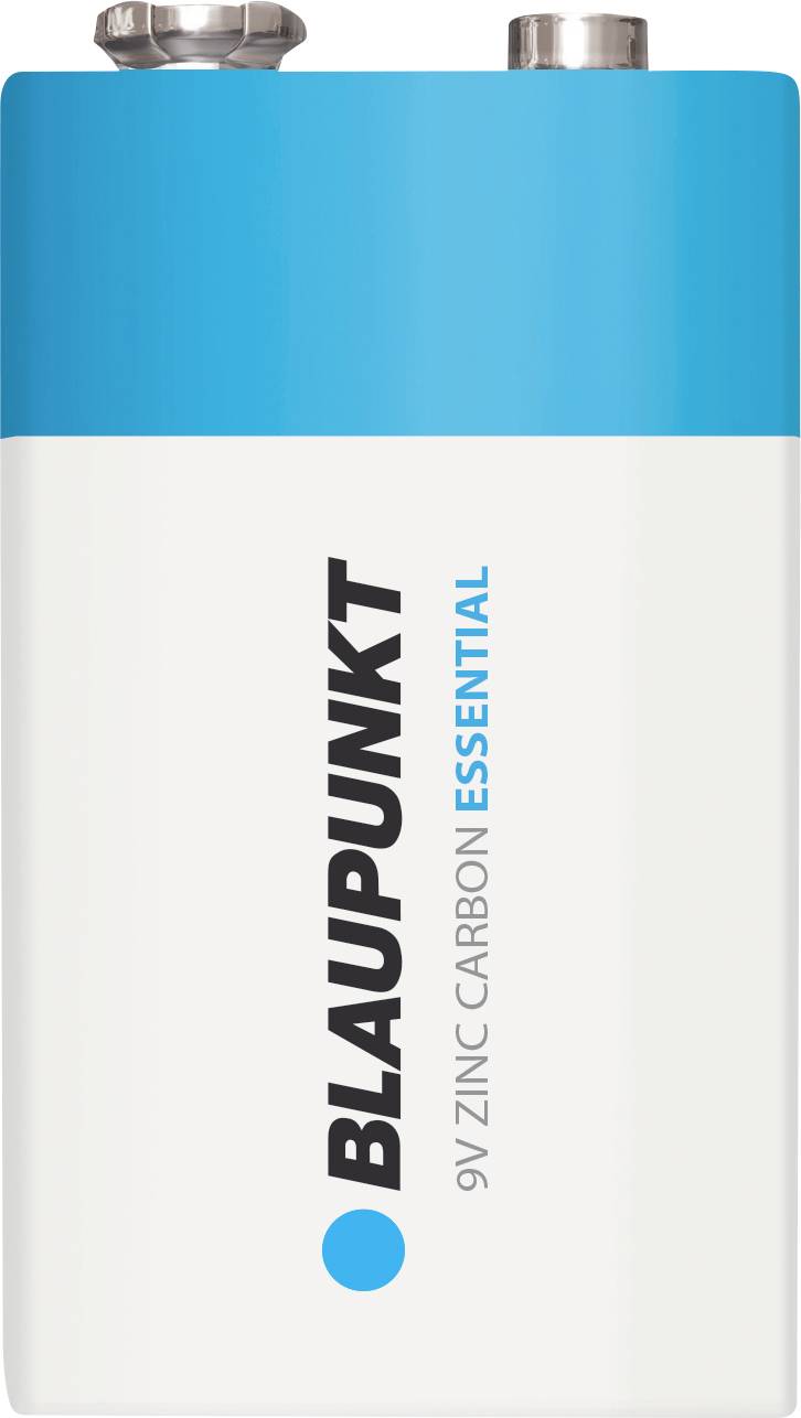 Blaupunkt 9V-os elem Cink-szén 1.5 V 1 db