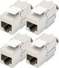 Digitus DN-93615-4 RJ45 beépíthető modul Keystone CAT 6A 4 db