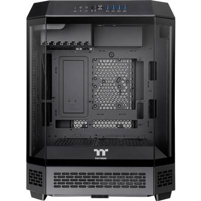 Thermaltake The Tower 600 Black Midi torony Számítógép ház Fekete