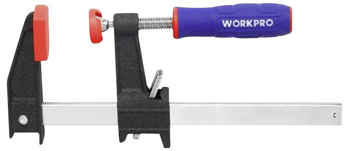WorkPro WP232030 Csavaros bilincs Méret, hossz: 150 mm