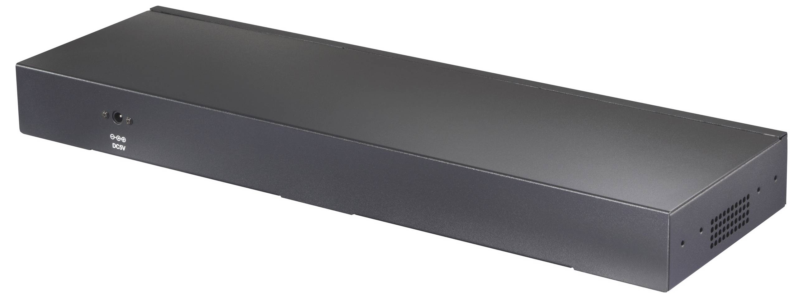 Renkforce RF-6677282 USB hub 13 port USB-A USB 3.2 Gen2 10 GBit/s Ipari alkalmazásokhoz, Polcba építhető, Fém ház Fekete-1