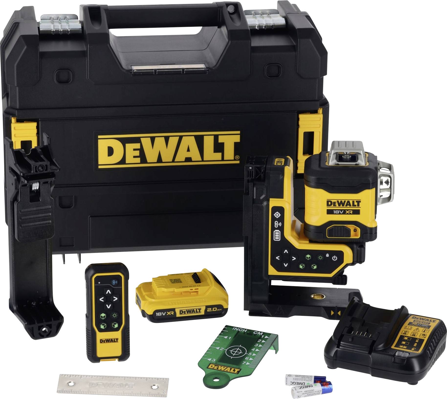 DEWALT DCLE34035D1-QW Vonallézer Hatótáv (max.): 80 m