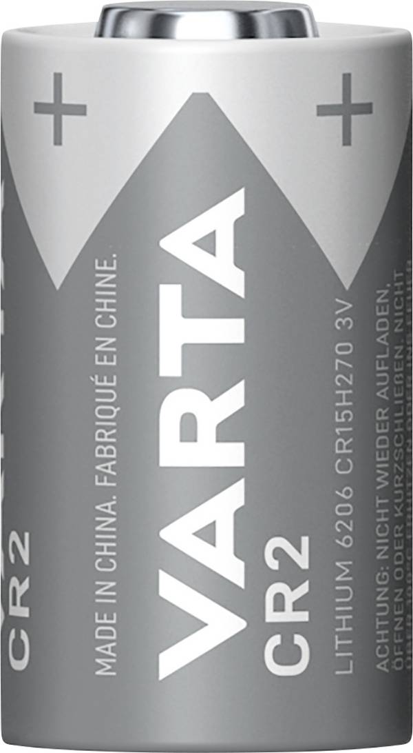 Varta VARTA LITHIUM Cylindrical CR2 Blister 2 CR 2 Fotóelem Lítium 880 mAh 3 V 2 db
