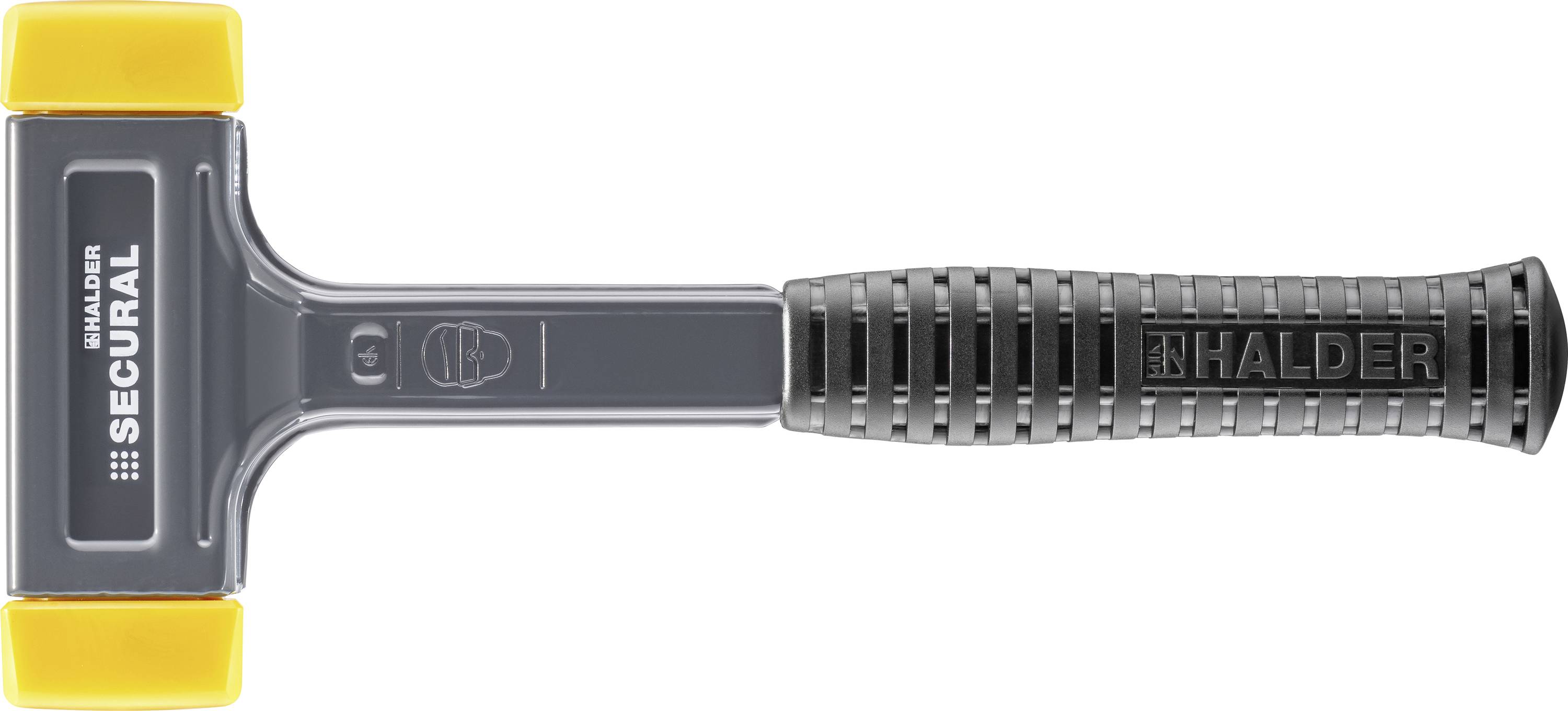 Halder SUPERCRAFT 3380.045 Puha kalapács ergonómikus markolat, középkemény 1000 g 310 mm 1 db