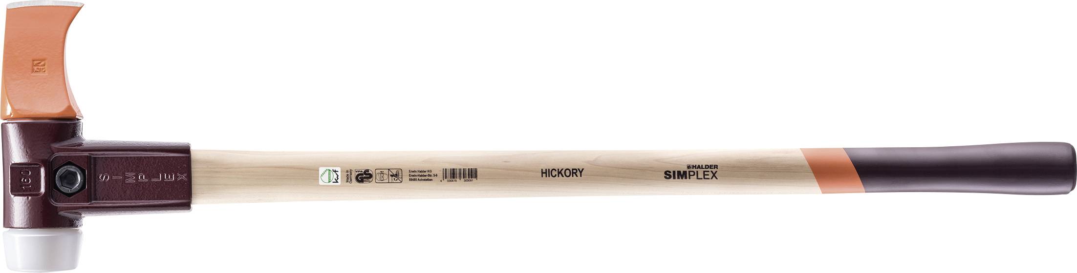 Halder 3007.160 Hasító kalapács 900 mm 4100 g Fejsúly 4100 g