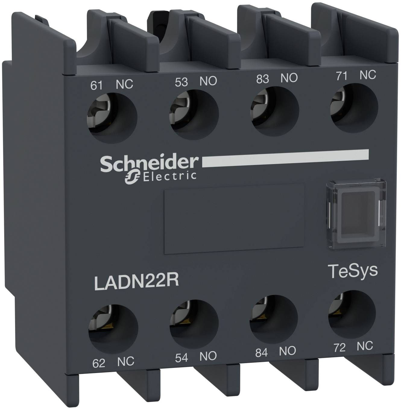Schneider Electric LADN22R Segédérintkező tömb védőhöz 1 db-0