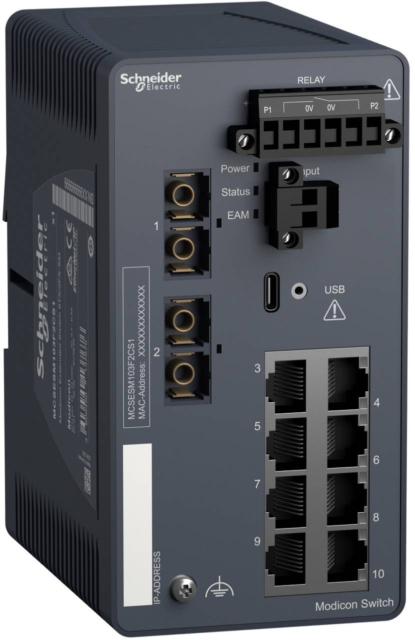 Schneider Electric MCSESM103F2CS1 MCSESM103F2CS1 Hálózati switch-3