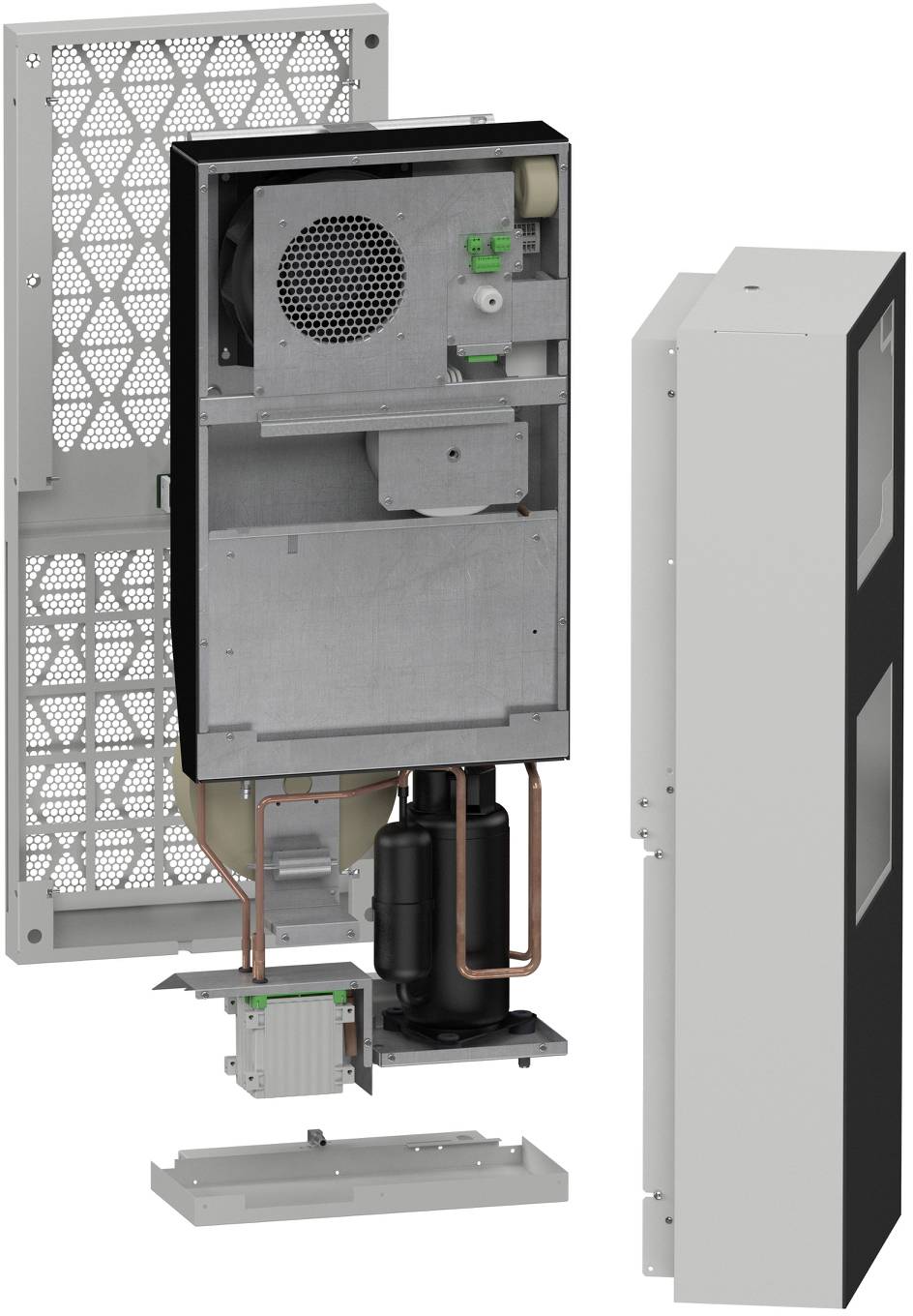 Schneider Electric NSYCU1K2DG Hűtőkészülék 1250 W darab 1 db-9