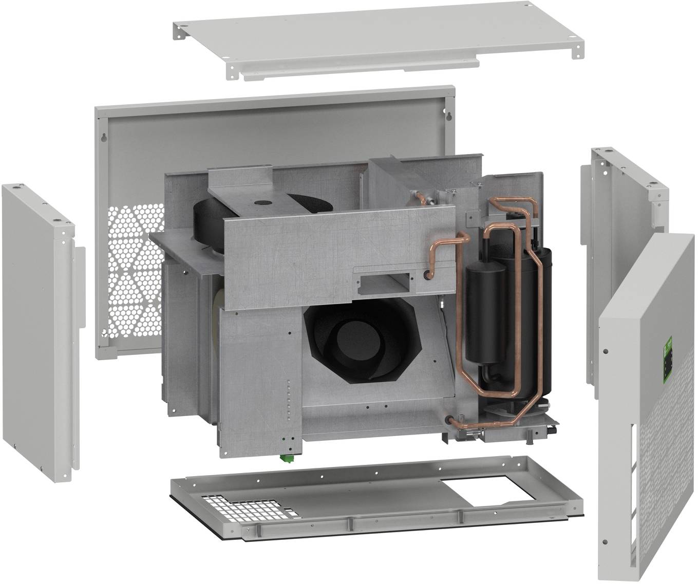 Schneider Electric NSYCU600RDG Hűtőkészülék 650 W darab 1 db-6