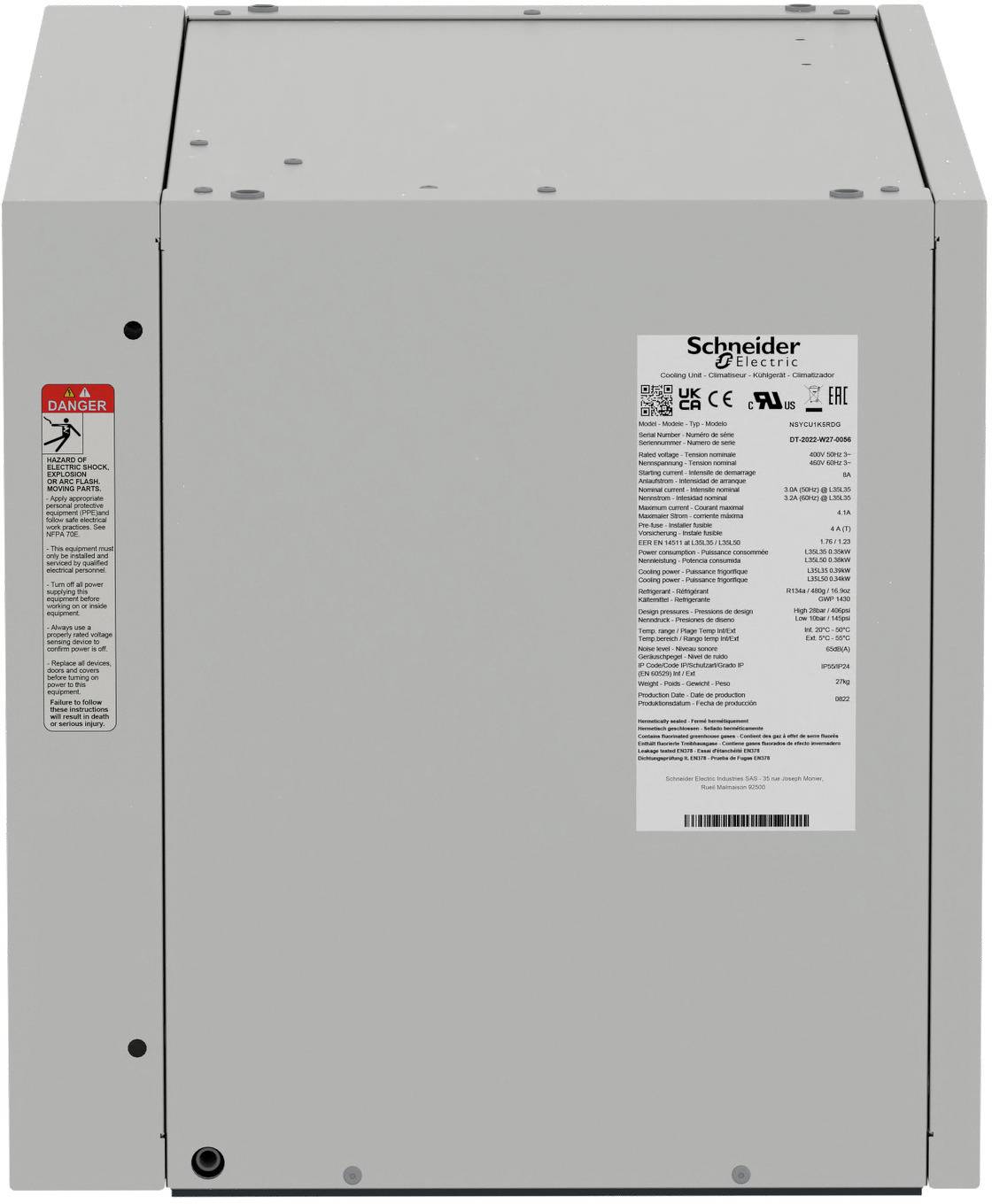 Schneider Electric NSYCU1K5RDG Hűtőkészülék 1 db-10