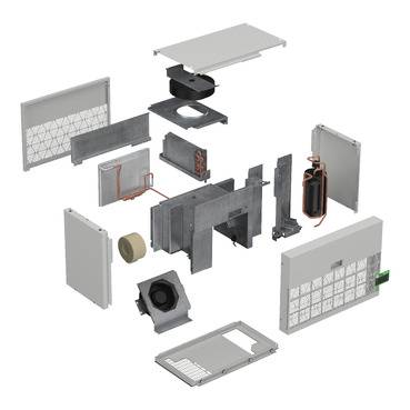 Schneider Electric NSYCU1K5RDG Hűtőkészülék 1 db-15