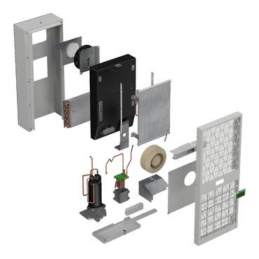 Schneider Electric NSYCUX350DG Hűtőkészülék 350 W darab 1 db-18