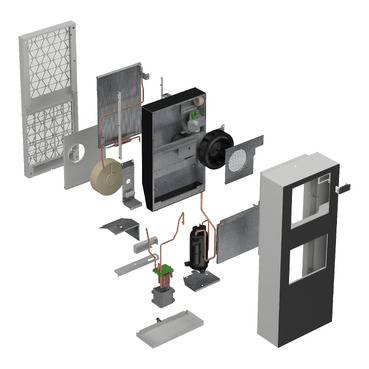 Schneider Electric NSYCUHD1K6DG Hűtőkészülék 1650 W darab 1 db-16