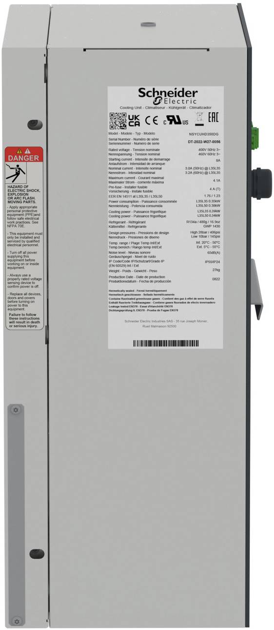 Schneider Electric NSYCUHD350DG Hűtőkészülék 350 W 1 db-10