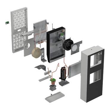 Schneider Electric NSYCU2K3P4DG Hűtőkészülék 2000 W darab 1 db-18