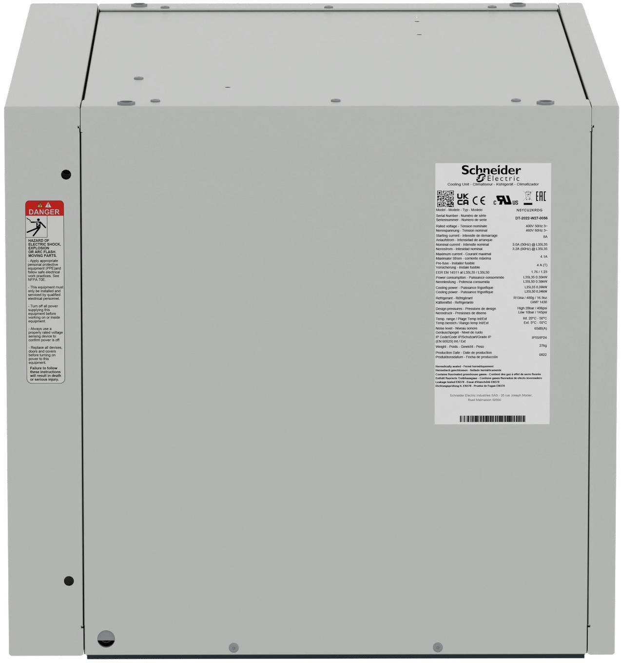 Schneider Electric NSYCU2KRDG Hűtőkészülék 2100 W darab 1 db-10