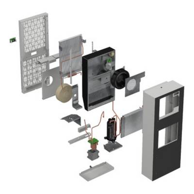 Schneider Electric NSYCUX1K6DG Hűtőkészülék 1650 W 1 db-18