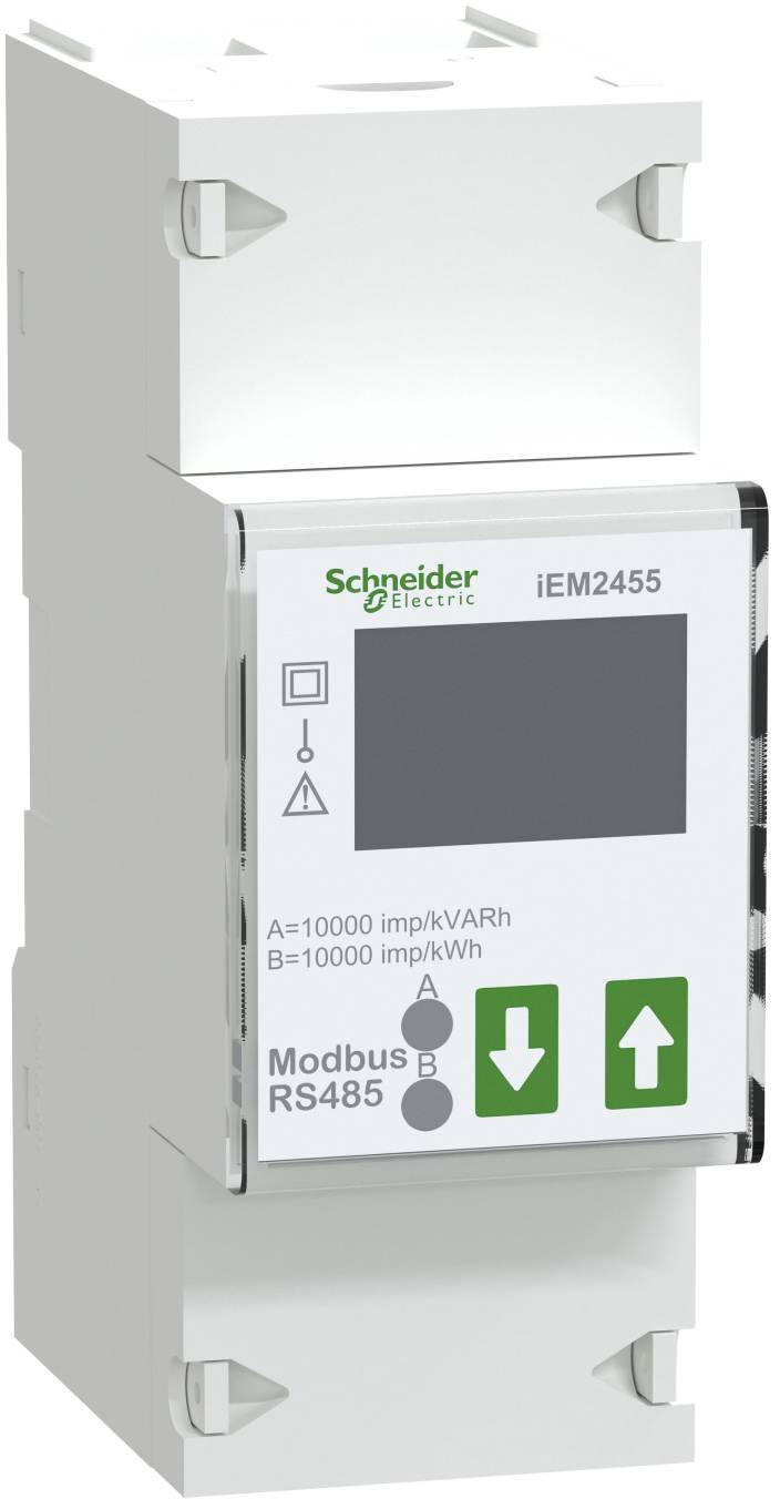 Schneider Electric A9MEM2455 A9MEM2455 Energiafogyasztás mérő digitális MID konform: Igen darab 1 db-0