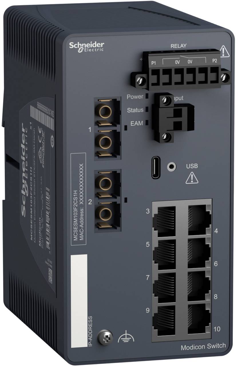 Schneider Electric MCSESM103F2CS1H MCSESM103F2CS1H Hálózati switch-0