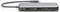 Egy szürke USB-C elosztó két HDMI-csatlakozóval és egy USB-C Power Delivery-porttal, amely alkalmas 4K-s videóátvitelre.