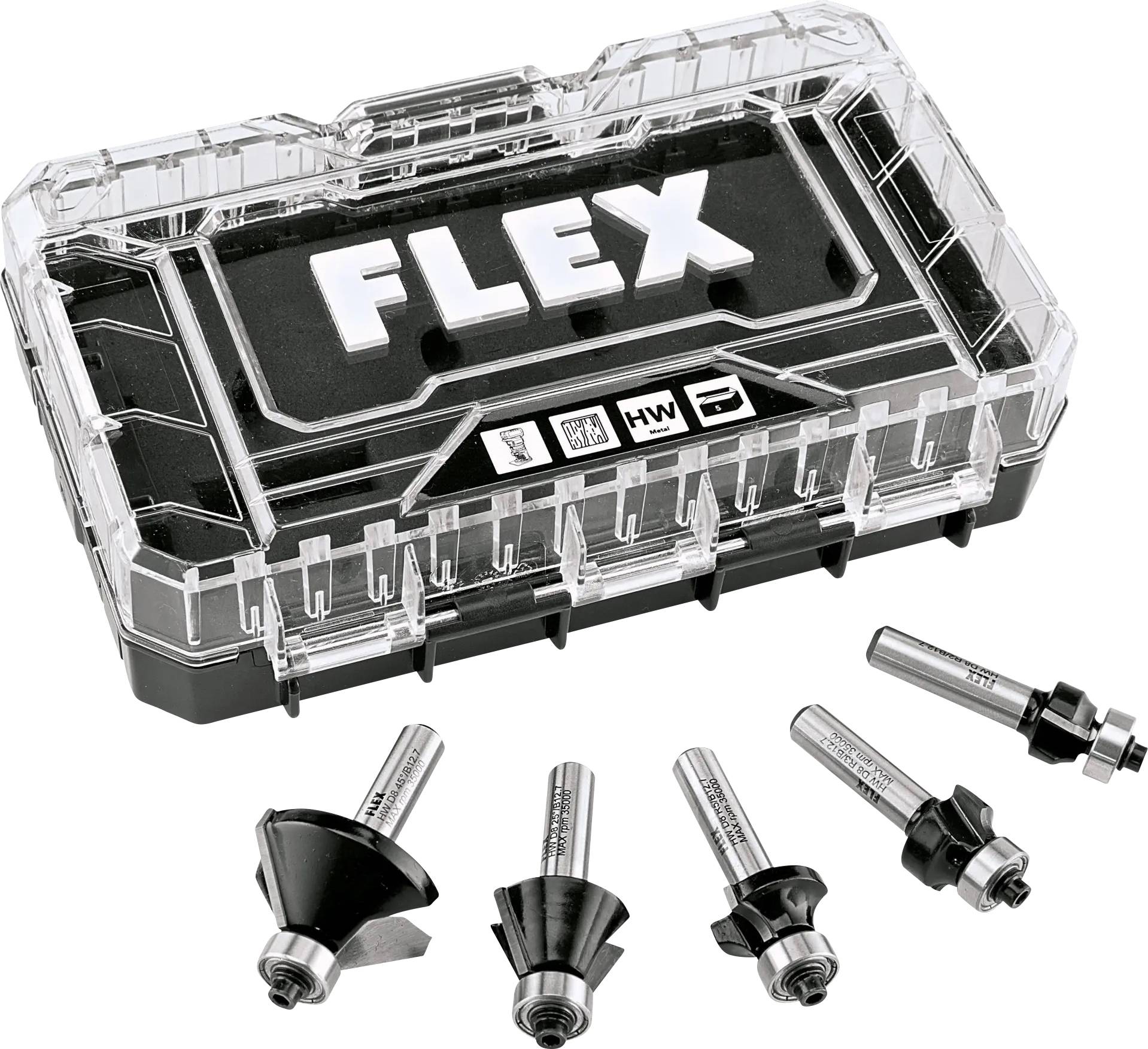Flex Felületmaró előtét 532011 CER Bit Set1