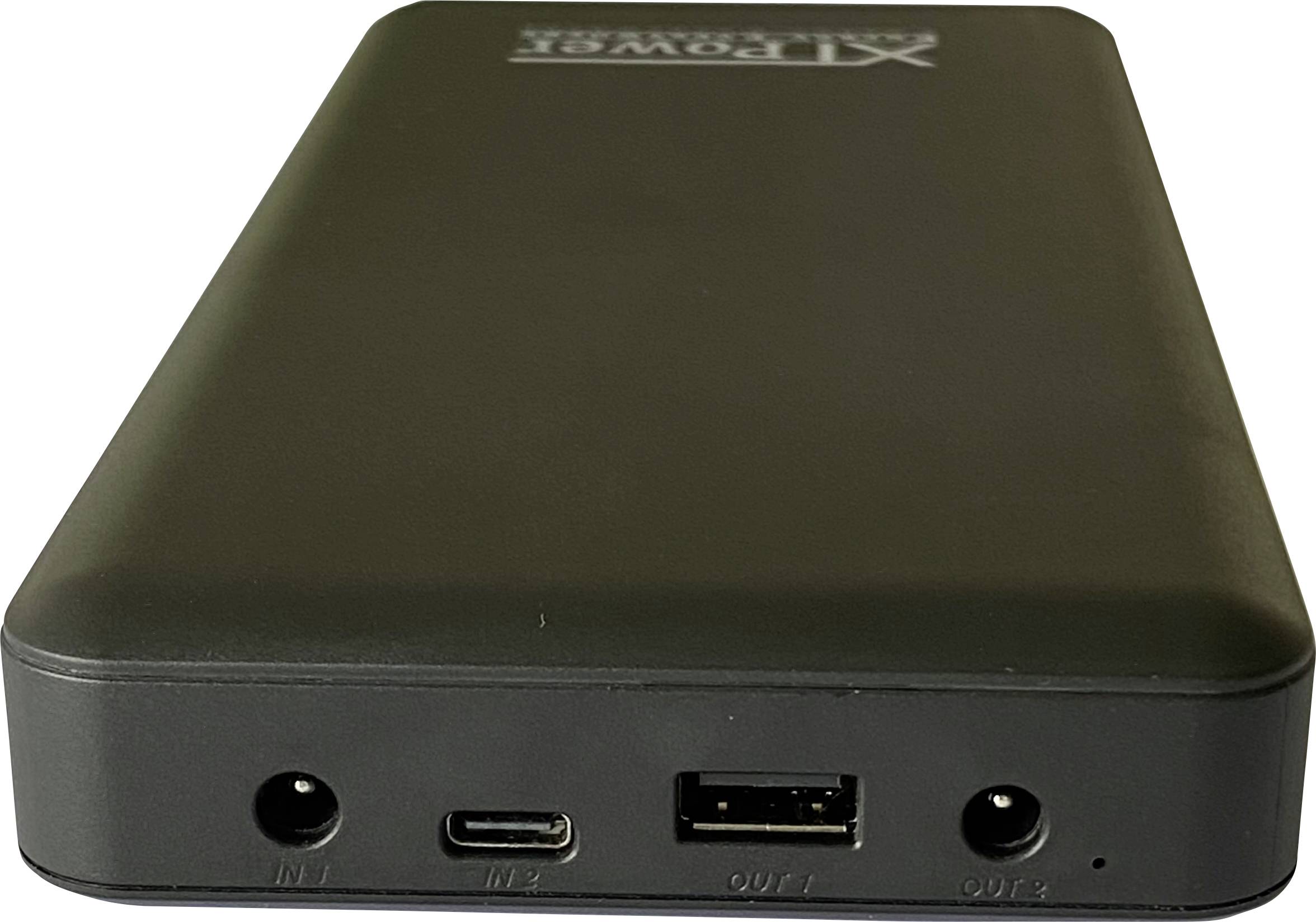 Jauch Quartz XT-40000 DC PA Powerbank 39200 mAh Quick Charge 3.0, Power Delivery Lítiumion Fekete