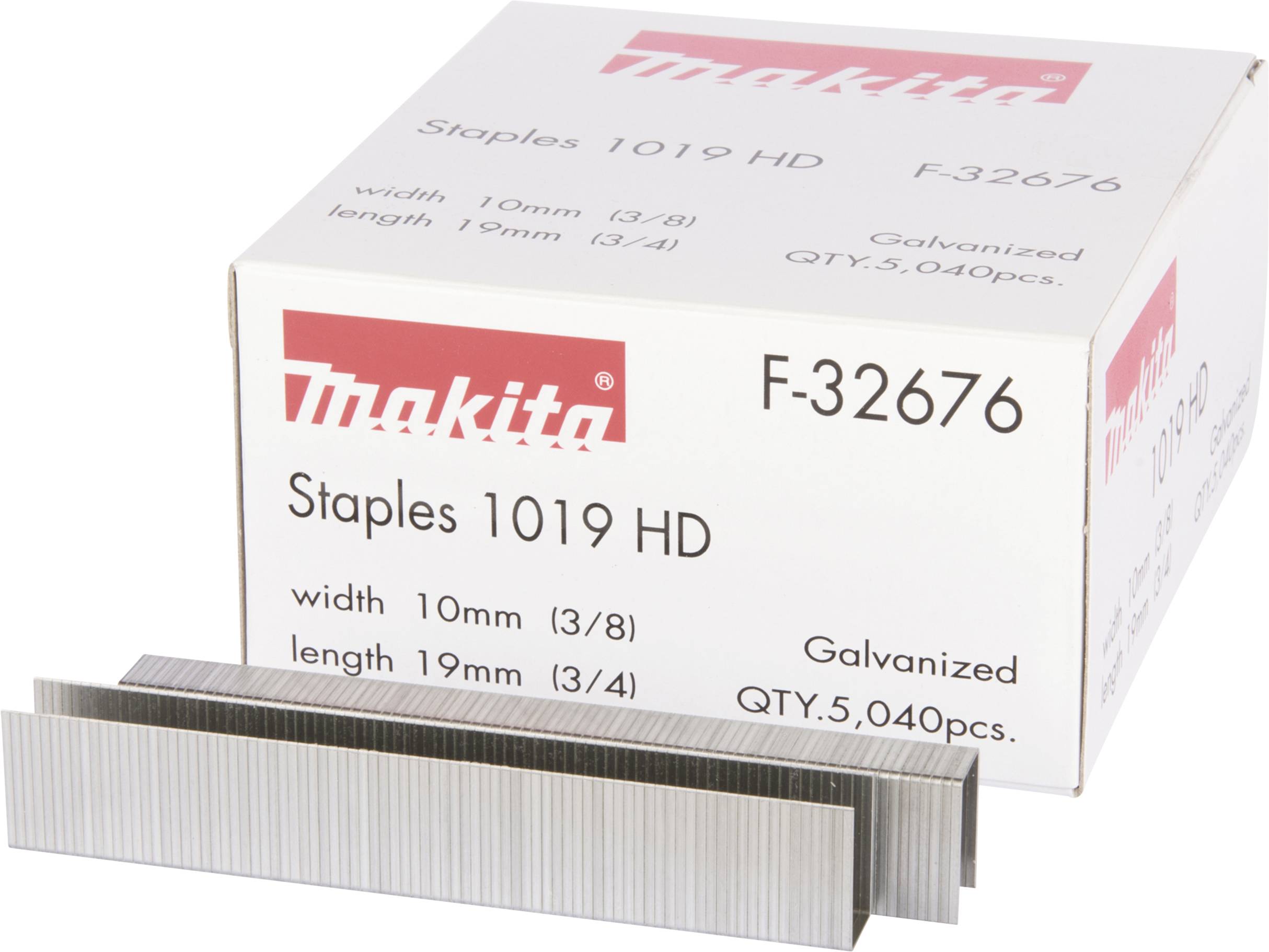 Makita F-32676 Tűzőgép kapcsok 5040 db Méret (H x Sz) 19 mm x 10 mm
