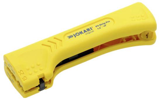 Cimco Abisolierer PV-STRIP Pro 1,5-16 qmm 120057 Csupaszoló szerszám 1.50 - 16 mm² 6 - 16 awg 5 - 26 mm