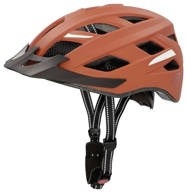 FISCHER FAHRRAD Urban Plus Miami Kerékpársisak Rozsdabarna Konfekció méret=S/M Fej kerülete=52-59 cm