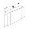 Hager M54167030 T-darab (Sz x Ma) 110 mm x 40 mm 1 db