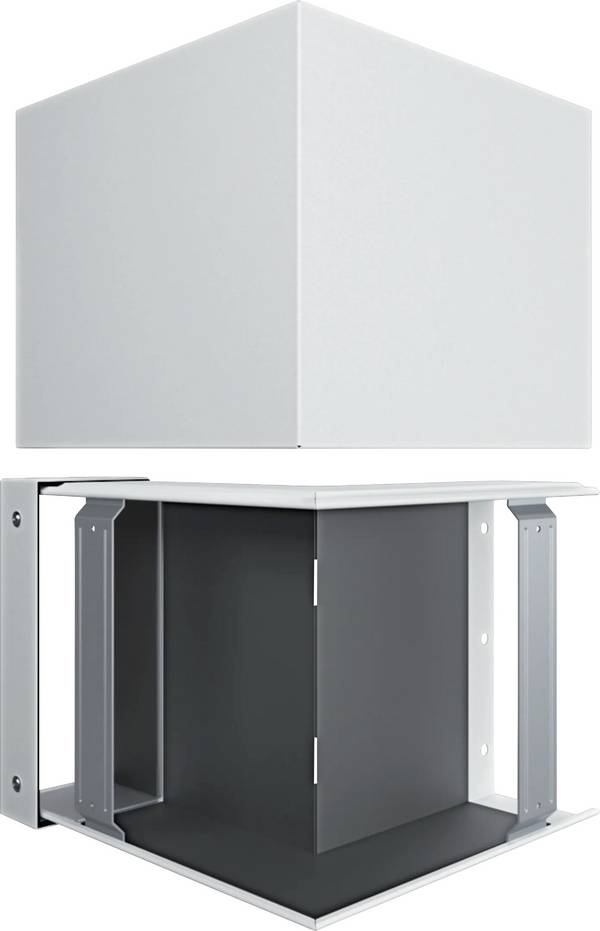 Hager FWKP10025039016 Külső sarok   1 db