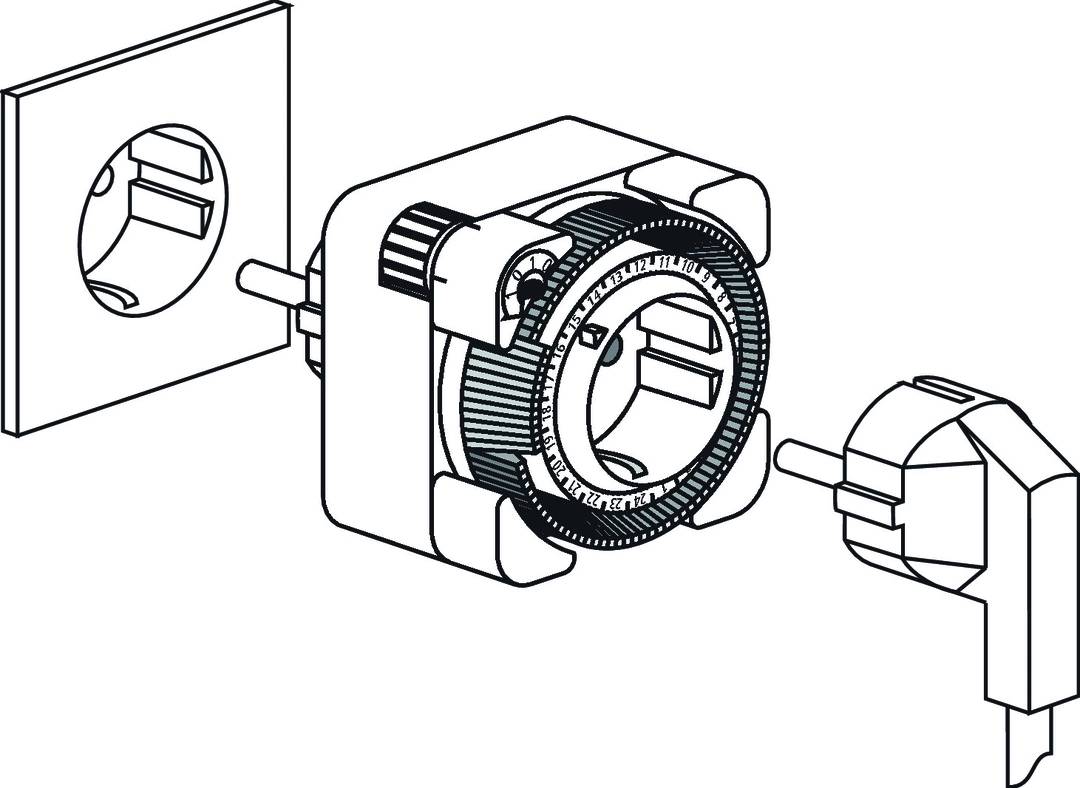 Elektromos körszetű csatlakozó diagram reteszelő mechanizmussal és kábel csatlakozással. Műszaki csatlakozási részleteket mutat.