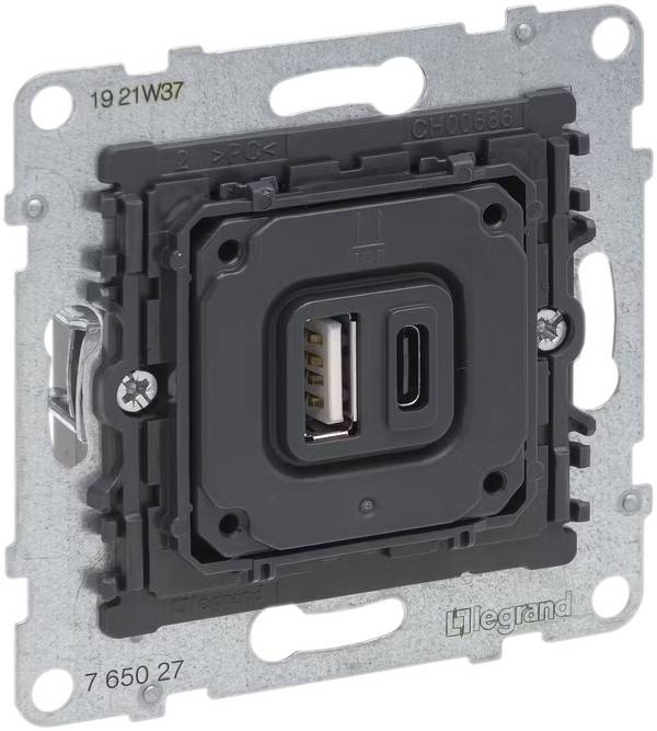 Legrand  Betét USB dugalj Seano  765027 5 db