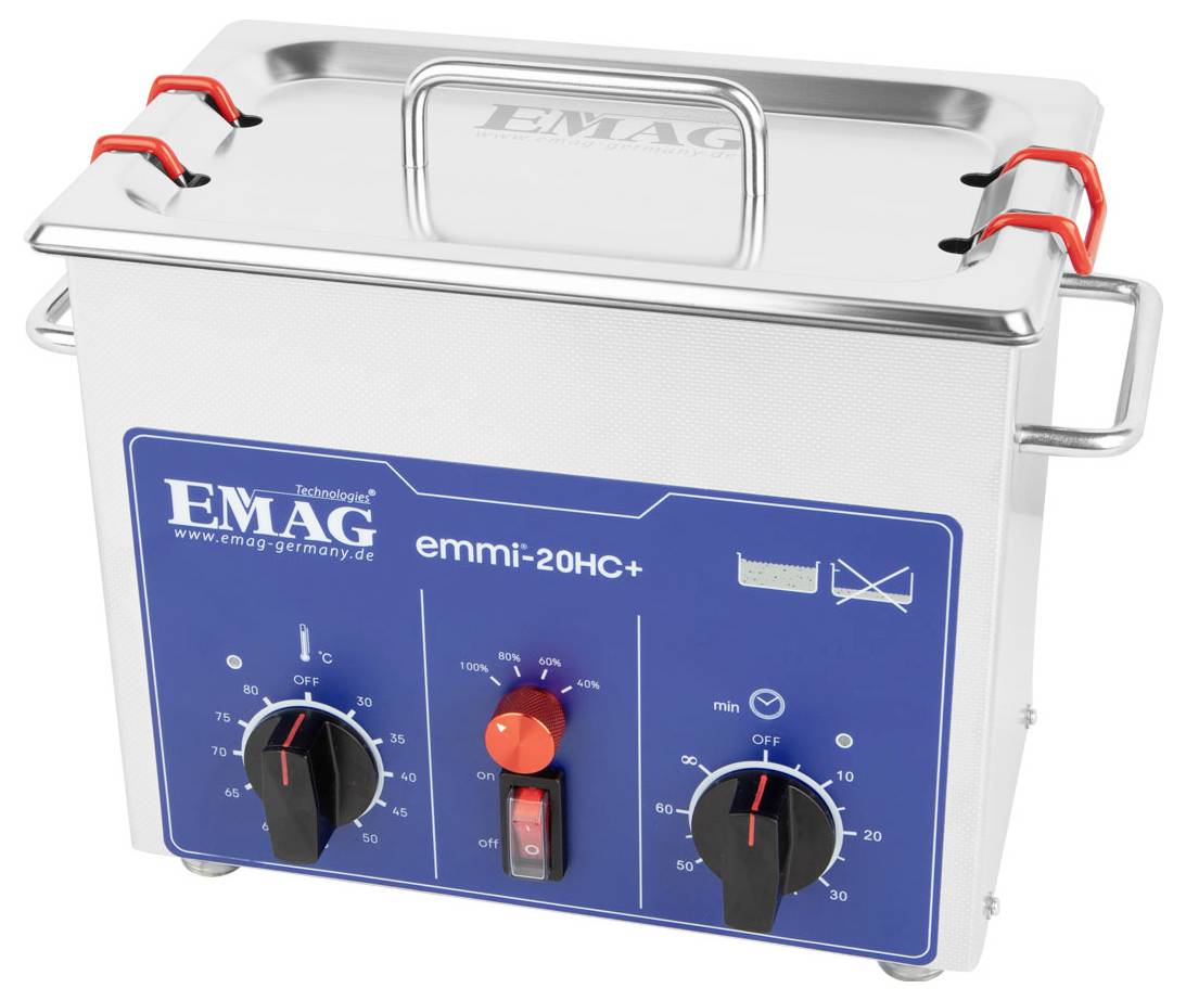 Emag Emmi-20HC Plus Ultrahangos tisztító Univerzális 120 W 2.6 l fűtéssel-2