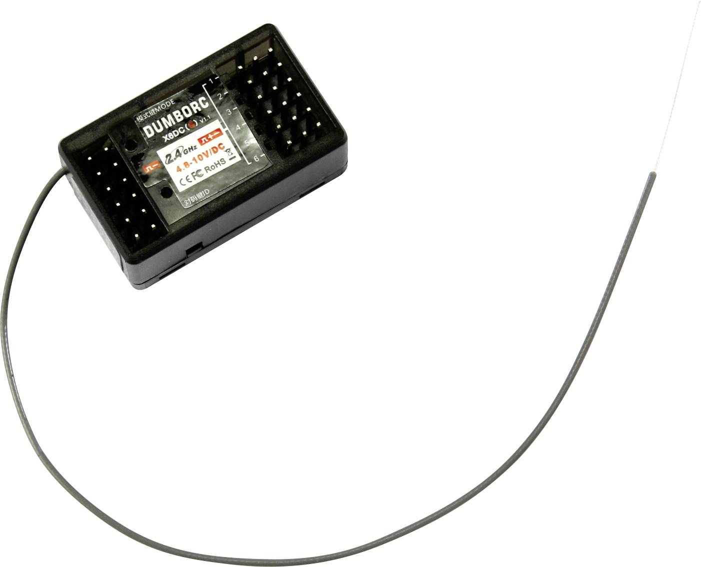 Amewi 6 csatornás vevő 2,4 GHz