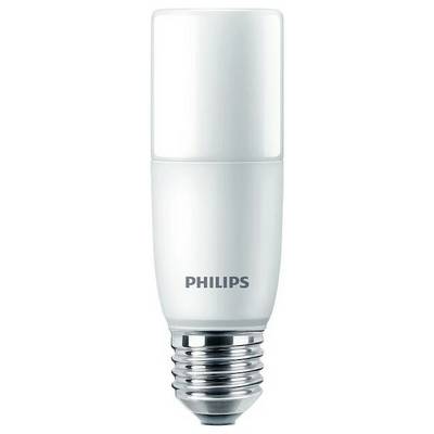 Fehér LED-izzó, 'Philips' márkanévvel, szabványos forma, ezüst foglalattal, általános világításra alkalmas.