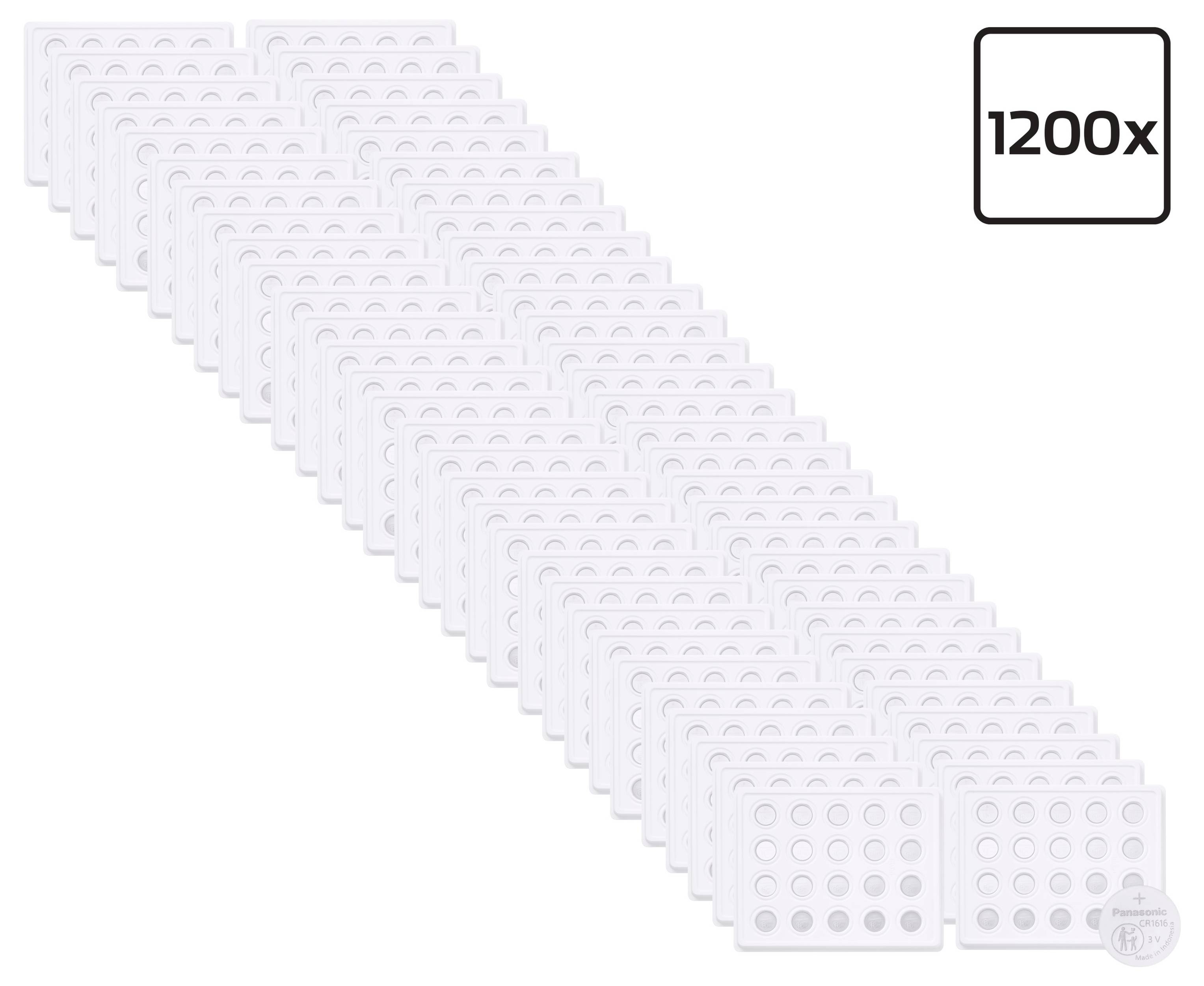 Panasonic Gombelem CR 1616 3 V 1200 db 55 mAh Lítium CR1616