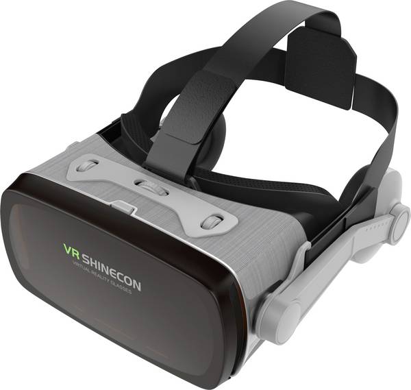 VR SHINECON G07E_01 Virtiális valóság szemüveg Fekete/szürke