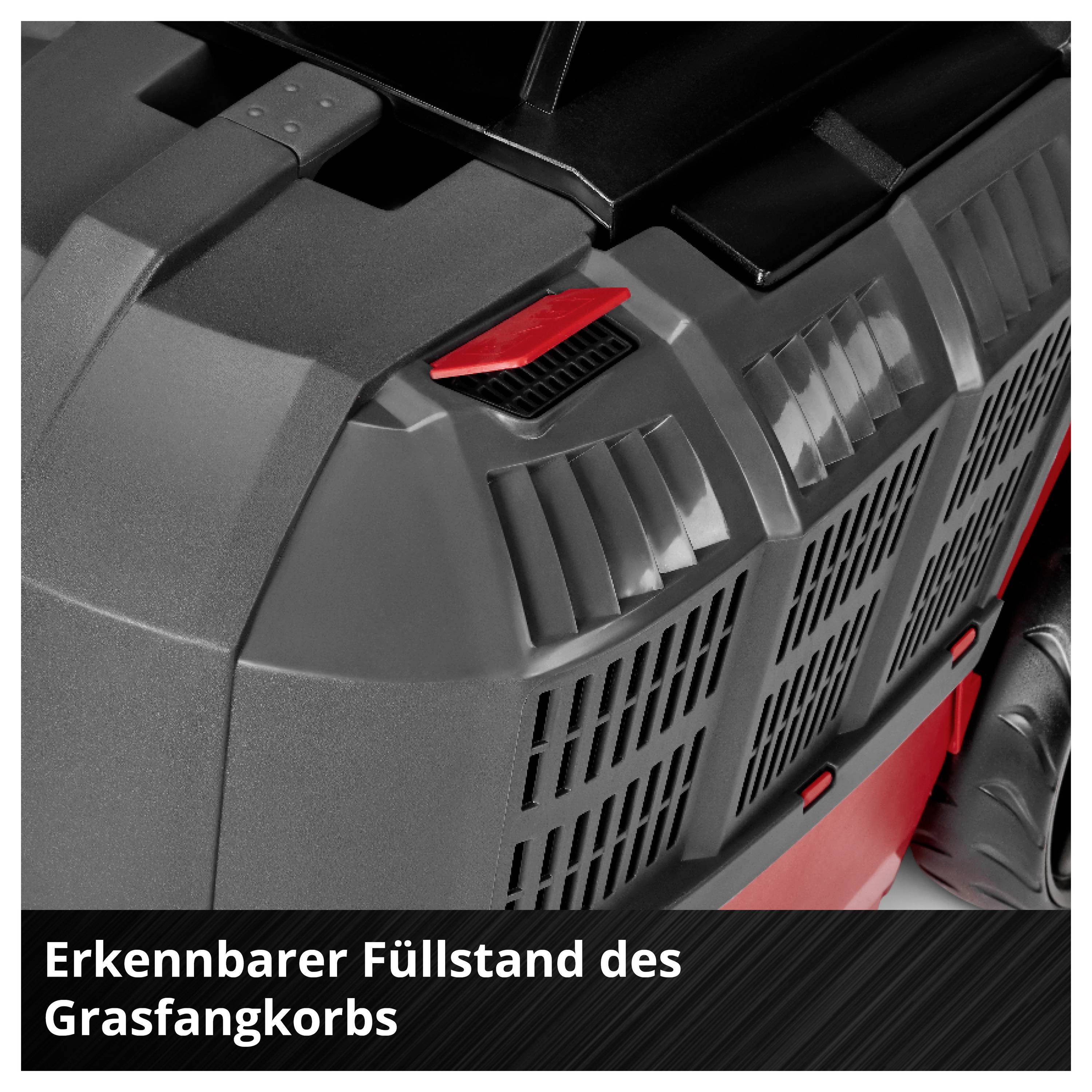 Einhell Power X-Change GE-CM 43 Li M Kit (2x4,0Ah) Akku Akkus fűnyíró Töltővel, 2 db akkuval 36 V Vágási szélesség (max.-9