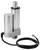 Elektromos aktuátor hengeres házzal és csatlakoztatott kábellel, amely gépészeti mozgások pontos vezérlésére szolgál.