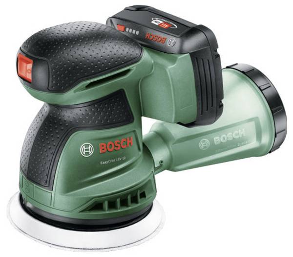 Bosch Home and Garden EasyOrbit 18V-10 06033E4002 Akkus excenter csiszoló  akkuval  18 V