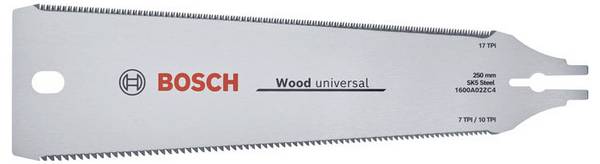 Bosch Home and Garden 1600A02ZB9 Kéziszerszámok Japán fűrészlap Ryoba 250 mm Fűrészlap hossz 250 mm