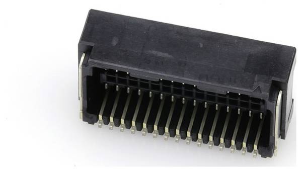 Molex Stift ház panel Pólusok száma 30 Raszterméret: 1.25 mm 505448-3091 1 db Tape on Full reel