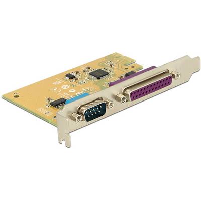 Delock 89446 PCI Express kártya Párhuzamos (IEEE 1284), Soros (9 pólusú) PCIe-0